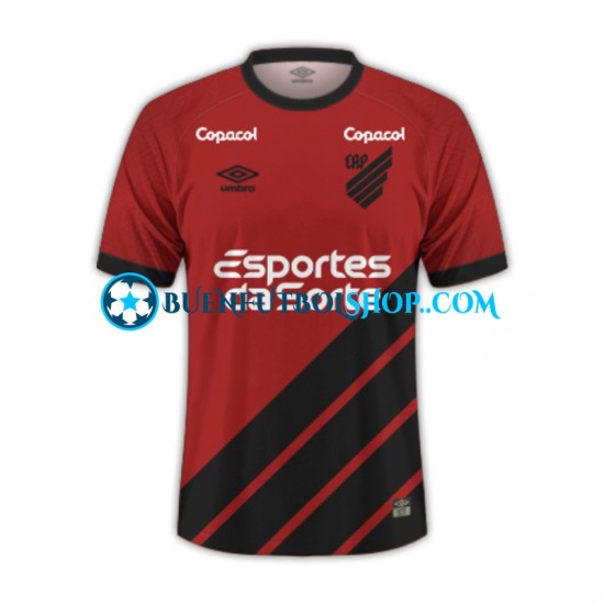 Camiseta de Fútbol Athletico Paranaense 2023-2024 Primera Equipación Manga Corta Hombre