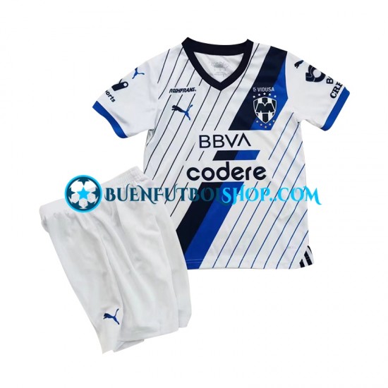 Camiseta de Fútbol CF Monterrey 2023-2024 Segunda Equipación Manga Corta Niño