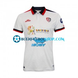 Camiseta de Fútbol Cagliari 2023-2024 Segunda Equipación Manga Corta Hombre Camiseta de Fútbol Cagliari 2023-2024 Segunda Equipación Manga Corta Hombre