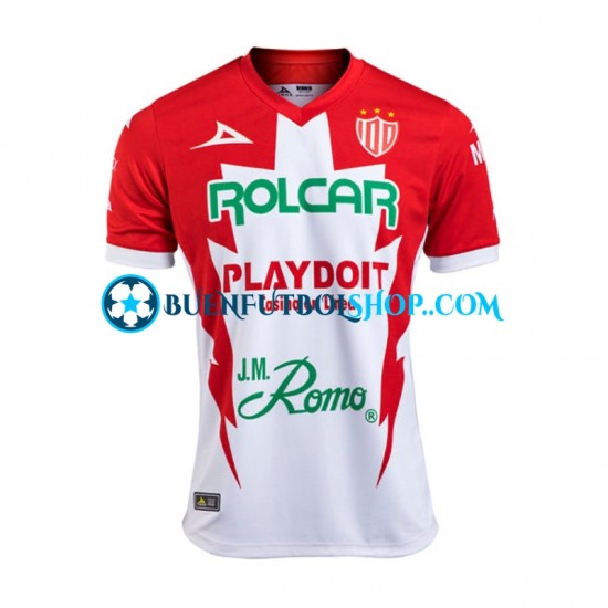 Camiseta de Fútbol Club Necaxa 2023-2024 Primera Equipación Manga Corta Hombre