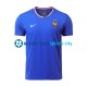 Camiseta de Fútbol Francia Euro 2024 Primera Equipación Azul Manga Corta Hombre