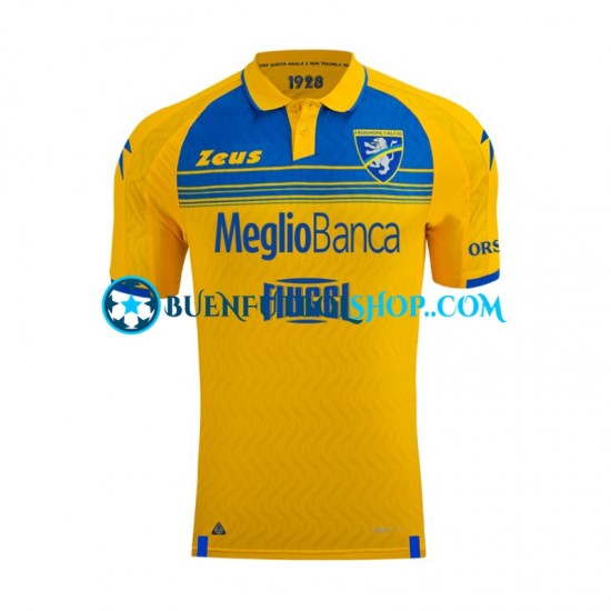 Camiseta de Fútbol Frosinone 2023-2024 Primera Equipación Manga Corta Hombre