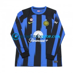Camiseta de Fútbol Inter Milan 2023-2024 Primera Equipación Manga Larga Hombre Camiseta de Fútbol Inter Milan 2023-2024 Primera Equipación Manga Larga Hombre