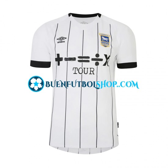 Camiseta de Fútbol Ipswich Town 2023-2024 Tercera Equipación Manga Corta Hombre