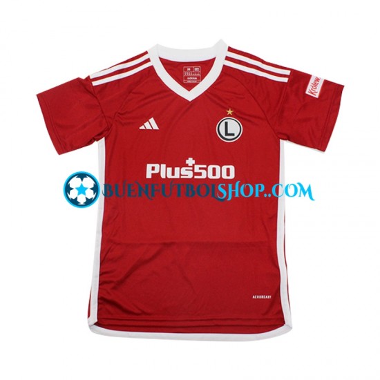 Camiseta de Fútbol Legia Warsaw 2023-2024 Tercera Equipación Manga Corta Hombre