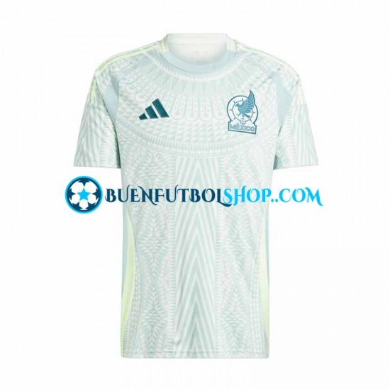 Camiseta de Fútbol México Copa America 2024 Segunda Equipación Manga Corta Hombre