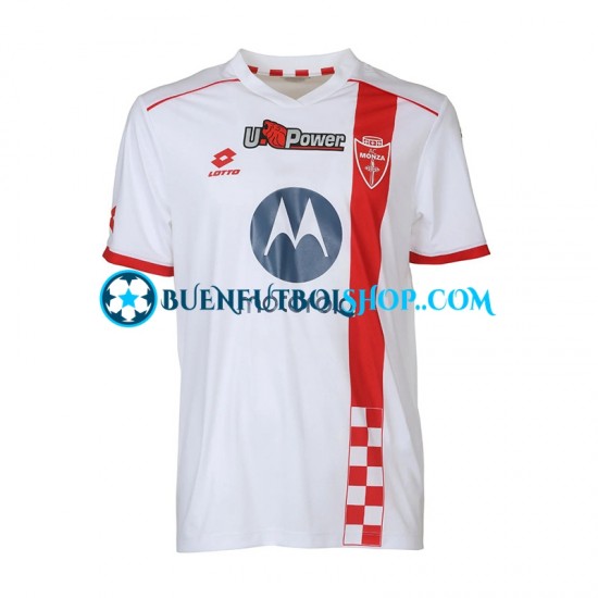 Camiseta de Fútbol Monza 2023-2024 Segunda Equipación Manga Corta Hombre