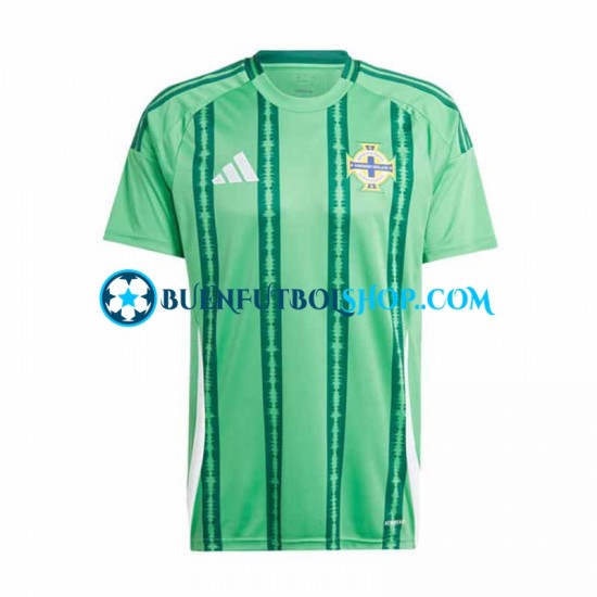 Camiseta de Fútbol Irlan-da Del Norte 2024 Primera Equipación Manga Corta Hombre