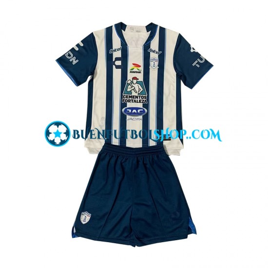 Camiseta de Fútbol Pachuca 2023-2024 Primera Equipación Manga Corta Niño