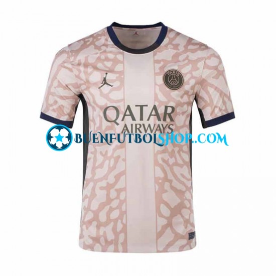 Camiseta de Fútbol Paris Saint-Germain 2023-2024 Cuarta Equipación Manga Corta Hombre