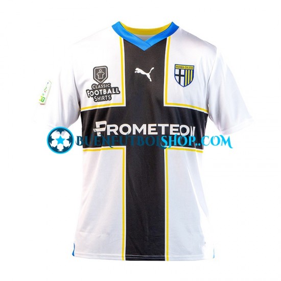 Camiseta de Fútbol Parma 2023-2024 Primera Equipación Manga Corta Hombre