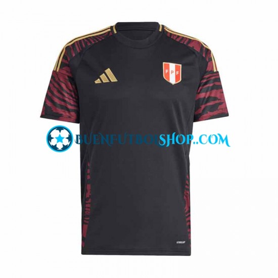 Camiseta de Fútbol Perú Copa America 2024 Segunda Equipación Manga Corta Hombre