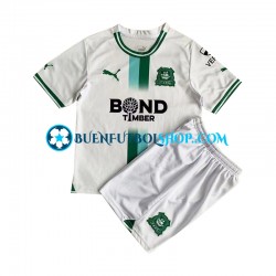 Camiseta de Fútbol Plymouth Argyle 2023-2024 Primera Equipación Segunda Equipación Verde Manga Corta Niño Camiseta de Fútbol Plymouth Argyle 2023-2024 Primera Equipación Segunda Equipación Verde Manga Corta Niño