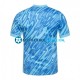 Camiseta de Fútbol Portugal Portero Euro 2024 Tercera Equipación Azul Manga Corta Hombre