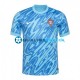 Camiseta de Fútbol Portugal Portero Euro 2024 Tercera Equipación Azul Manga Corta Hombre