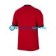 Camiseta de Fútbol Portugal Euro 2024 Primera Equipación Rojo Manga Corta Hombre
