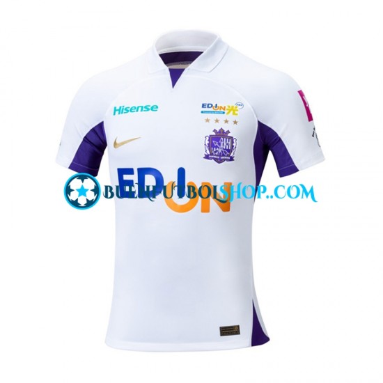 Camiseta de Fútbol Sanfrecce Hiroshima 2023 Segunda Equipación Manga Corta Hombre