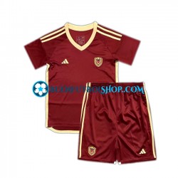 Camiseta de Fútbol Venezuela Copa America 2024 Primera Equipación Rojo Manga Corta Niño