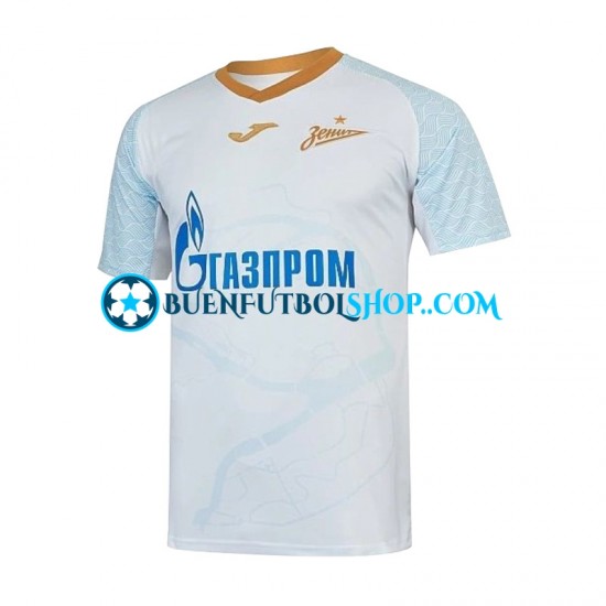 Camiseta de Fútbol Zenit Saint Petersburg 2023-2024 Segunda Equipación Manga Corta Hombre