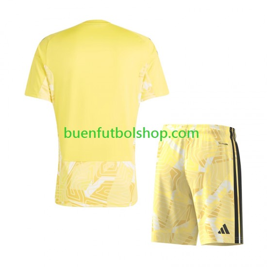 Camiseta de Fútbol Aston Villa Portero 2026-2027 Primera Equipación Manga Corta Niño