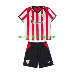 Camiseta de Fútbol Athletic Bilbao 2026-2027 Primera Equipación Manga Corta Niño