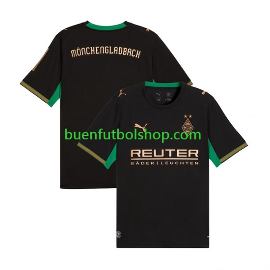 Camiseta de Fútbol Borussia Mönchengladbach 2026-2027 Segunda Equipación Manga Corta Hombre Camiseta de Fútbol Borussia Mönchengladbach 2026-2027 Segunda Equipación Manga Corta Hombre