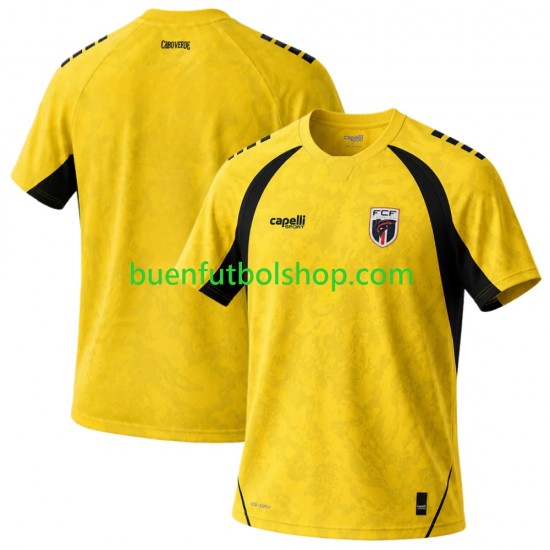 Camiseta de Fútbol Portero Cape Verde 2026 Primera Equipación Manga Corta Hombre Camiseta de Fútbol Portero Cape Verde 2026 Primera Equipación Manga Corta Hombre