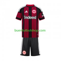 Camiseta de Fútbol Eintracht Frankfurt 2026-2027 Primera Equipación Manga Corta Niño
