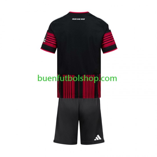 Camiseta de Fútbol Eintracht Frankfurt 2026-2027 Primera Equipación Manga Corta Niño