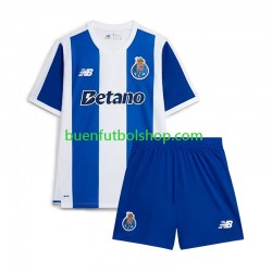 Camiseta de Fútbol FC Porto 2026-2027 Primera Equipación Manga Corta Niño