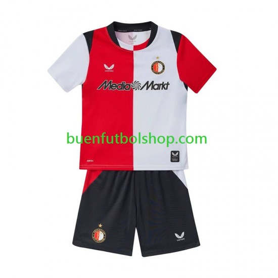 Camiseta de Fútbol Feyenoord Rotterdam 2026-2027 Primera Equipación Manga Corta Niño Camiseta de Fútbol Feyenoord Rotterdam 2026-2027 Primera Equipación Manga Corta Niño