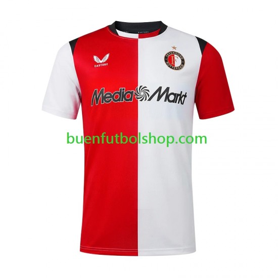 Camiseta de Fútbol Feyenoord Rotterdam 2026-2027 Primera Equipación Manga Corta Hombre Camiseta de Fútbol Feyenoord Rotterdam 2026-2027 Primera Equipación Manga Corta Hombre