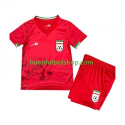 Camiseta de Fútbol Irán 2026 Segunda Equipación Manga Corta Niño