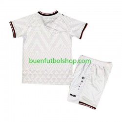 Camiseta de Fútbol Irak 2026-2027 Segunda Equipación Manga Corta Niño