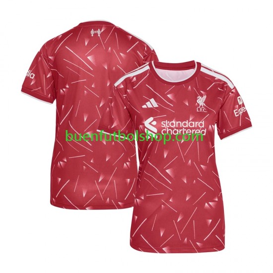 Camiseta de Fútbol Liverpool 2026-2027 Primera Equipación Manga Corta para Mujer Camiseta de Fútbol Liverpool 2026-2027 Primera Equipación Manga Corta para Mujer