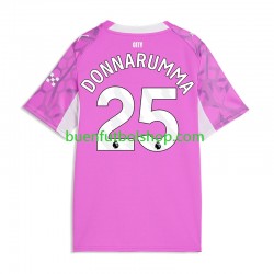 Camiseta de Fútbol Manchester City Portero Gianluigi Donnarumma 25 2026-2027 Segunda Equipación Manga Corta Hombre