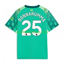 Camiseta de Fútbol Manchester City Portero Gianluigi Donnarumma 25 2026-2027 Primera Equipación Manga Corta Hombre