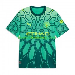 Camiseta de Fútbol Manchester City Portero Gianluigi Donnarumma 25 2026-2027 Primera Equipación Manga Corta Hombre