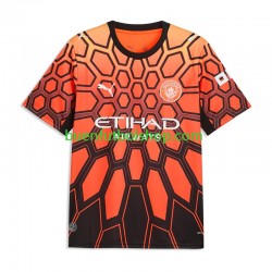 Camiseta de Fútbol Manchester City Portero Gianluigi Donnarumma 2026-2027 Tercera Equipación Manga Corta Niño