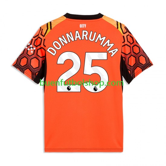 Camiseta de Fútbol Manchester City Portero Gianluigi Donnarumma 2026-2027 Tercera Equipación Manga Corta Hombre