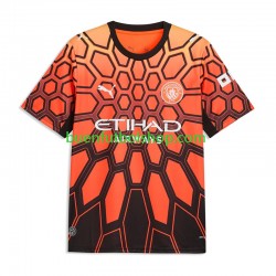 Camiseta de Fútbol Manchester City Portero Gianluigi Donnarumma 2026-2027 Tercera Equipación Manga Corta Hombre
