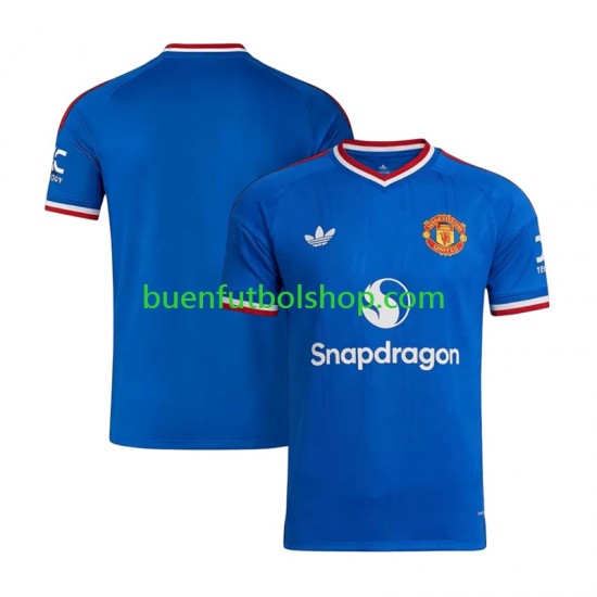Camiseta de Fútbol Manchester United 2026-2027 Segunda Equipación Manga Corta Hombre Camiseta de Fútbol Manchester United 2026-2027 Segunda Equipación Manga Corta Hombre
