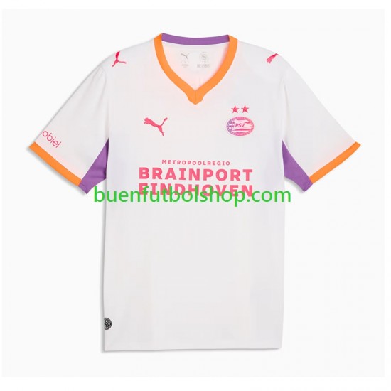 Camiseta de Fútbol PSV Eindhoven 2026-2027 Segunda Equipación Manga Corta Hombre Camiseta de Fútbol PSV Eindhoven 2026-2027 Segunda Equipación Manga Corta Hombre