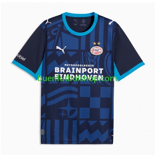 Camiseta de Fútbol PSV Eindhoven 2026-2027 Tercera Equipación Manga Corta Hombre Camiseta de Fútbol PSV Eindhoven 2026-2027 Tercera Equipación Manga Corta Hombre
