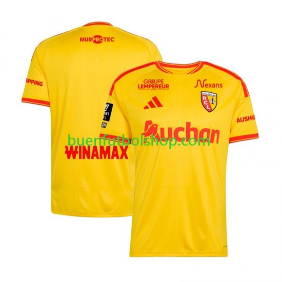Camiseta de Fútbol RC Lens 2026-2027 Primera Equipación Manga Corta Hombre