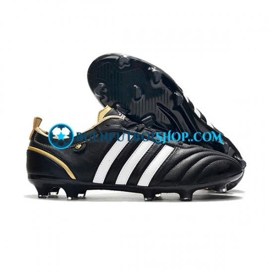 Adidas ADIPURE FG Blanco Negro Botas de Fútbol