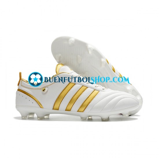 Adidas ADIPURE FG Oro Blanco Botas de Fútbol