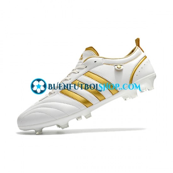 Adidas ADIPURE FG Oro Blanco Botas de Fútbol