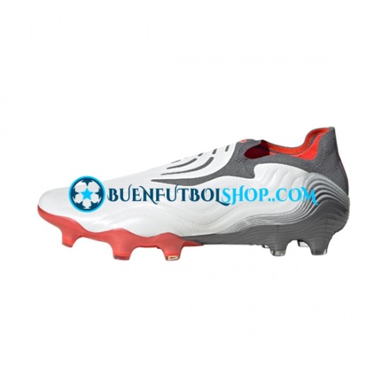 Adidas COPA SENSE FG White Gnist Rojo Gris Blanco Botas de Fútbol
