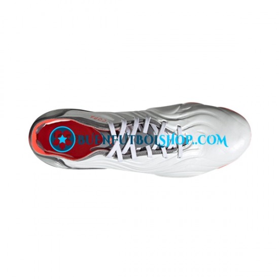 Adidas COPA SENSE.1 FG White Gnist Rojo Gris Blanco Botas de Fútbol